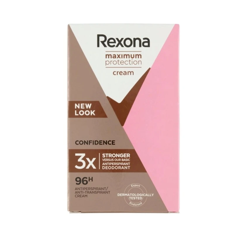 Antiperspirant STICK CREMA Rexona MAXPRO CONFIDENCE 45ml